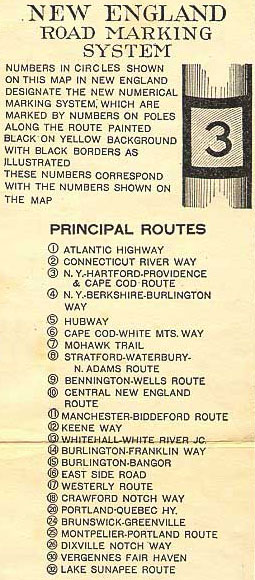 New England Interstate Routes